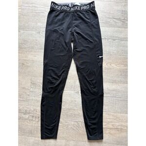Nike Pro Training Leggings Women's Size S Dri-Fit Workout BV3089-010 Black